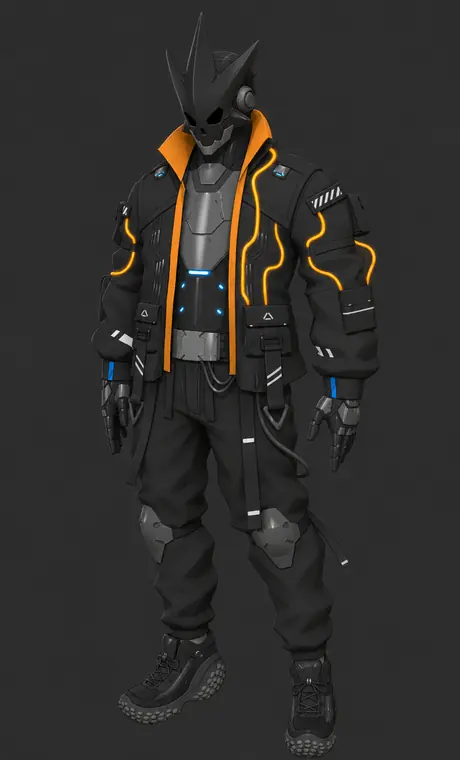 High-fidelity character render